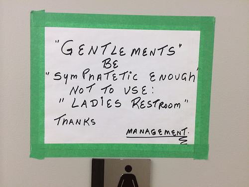 20 Passive-Aggressive Bathroom Notes