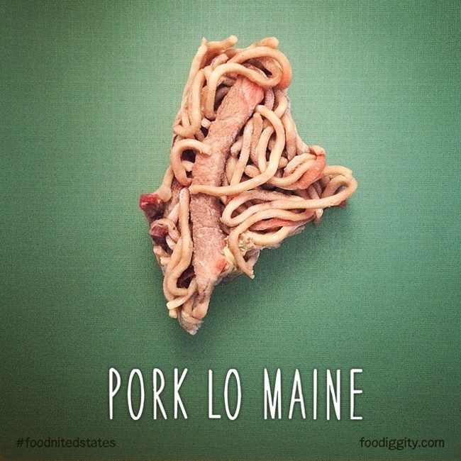 food map america puns - Pork Lo Maine foodiggity.com