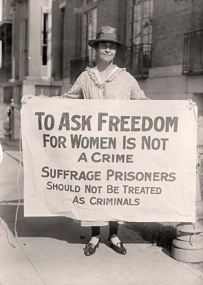women's suffrage - To Ask Freedom For Women Is Not A Crime Suffrage Prisoners Should Not Be Treated As Criminals