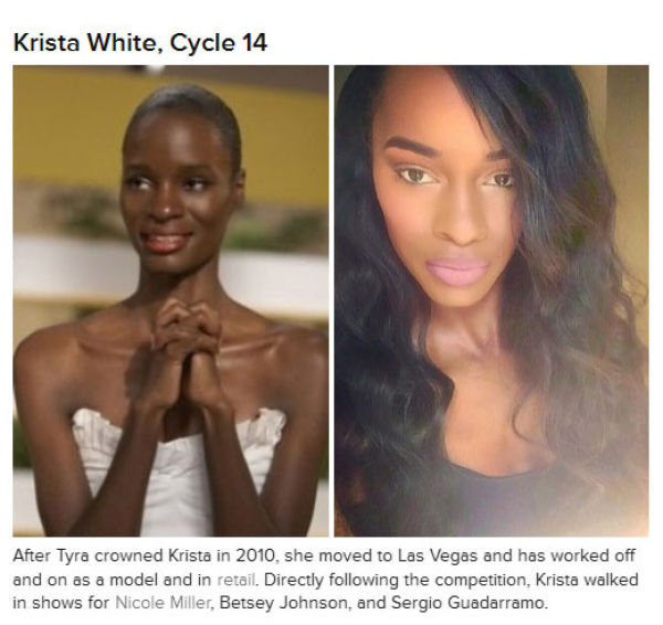 An Update on America’s Next Top Model Winners Today