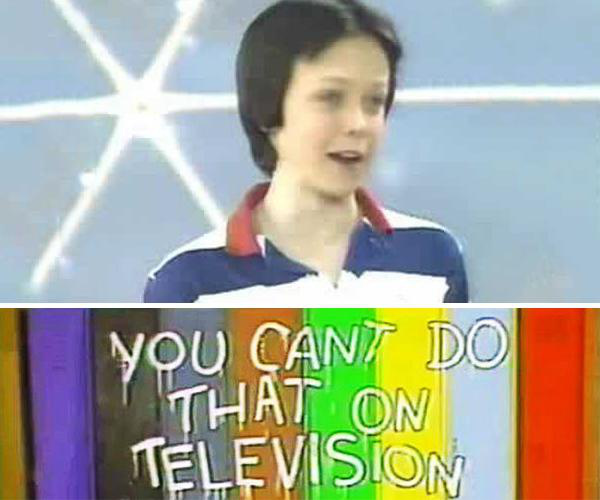 Alanis Morissette was on 7 episodes of You Can’t Do That on Television in 1986.