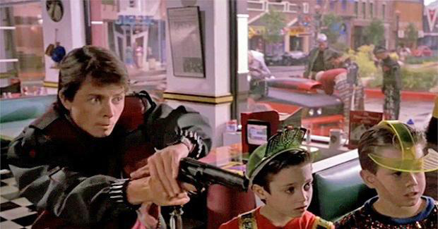 Elijah Wood was in 1989’s Back to the Future 2.