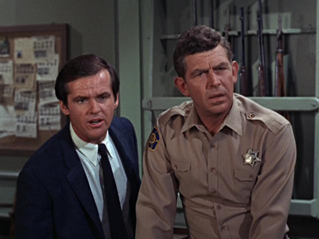 Jack Nicholson had a reoccurring role on The Andy Griffith show.