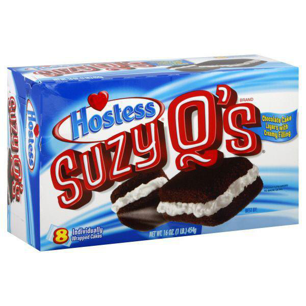 Suzy Q’s
Most of the line of Hostess treats were quite delicious, but there was always something special about the Suzy Q’s. It was like an ice cream sandwich that you didn’t have to keep in the freezer. It was always a treat when mom caved in and let you get these little guys.