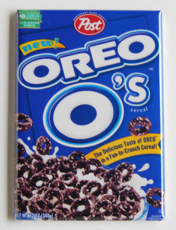Oreo O’s
Another cereal that blurred the lines between breakfast and dessert. Who cares! It was so good to pour yourself a bowl and eat the wonderful cookie flavored bites. The best part, though, was the milk afterwards because it magically turned into chocolate milk! It doesn’t get much better than that.