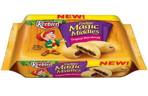 Keebler Magic Middles
There wasn’t much better than a shortbread cookie loaded up with fudge. Seriously, these thing were so damn good. There is legitimately no good reason for these being discontinued. Please Keebler, do us all a favor and bring these back!