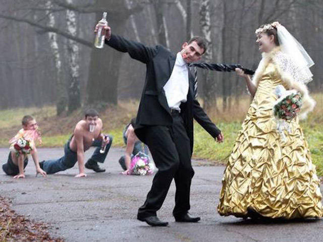 Russian weddings - failed wedding