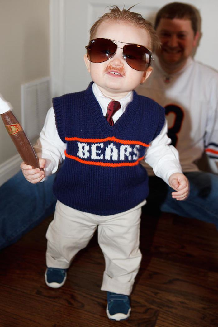 baby mike ditka - Bears