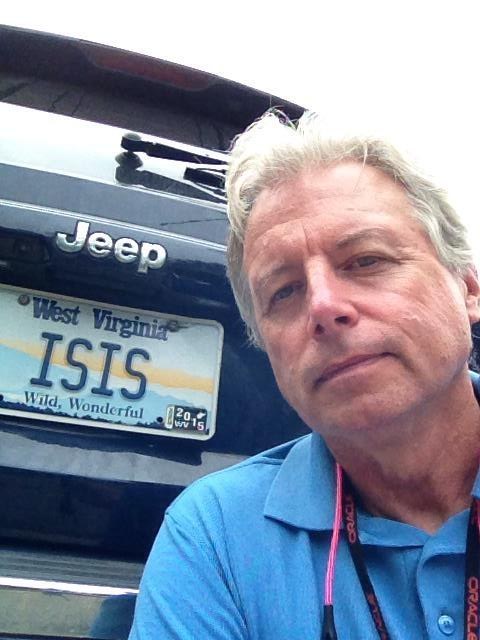 unfortunate license plates - Jeep West Virginia Isis. Wild, Wonderful .2015 Oracle