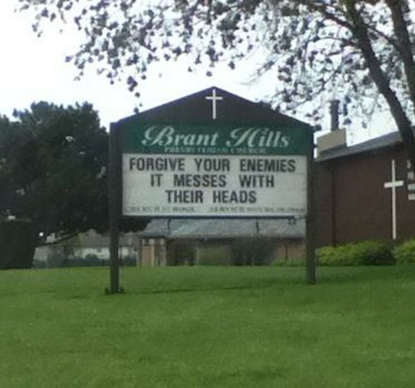 These church signs are funny enough to work
