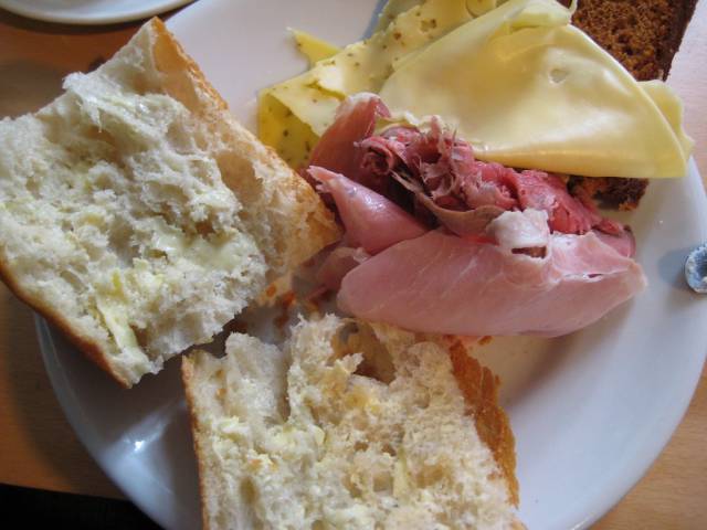 BRAZIL: Expect to find ham, cheeses, and bread, served with coffee and milk.