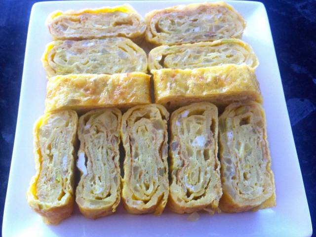 KOREA: Comparable to a rolled up omelette, Korean egg rolls can be made a variety of ways: sometimes with vegetables and sometimes with meat.