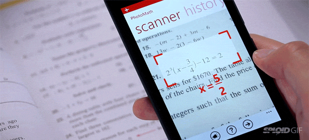 Genius app instantly solves math problems by using a phone’s camera.