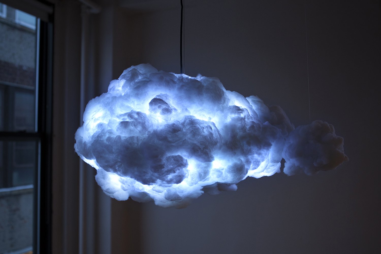 Storm Cloud Light: The aptly named Cloud is an interactive light and speaker that’s shaped like an angry little stormcloud. The idea is that you suspend it from the ceiling and it plays tunes and simulates a real thunderstorm inside your house. It’s neat, but this isn’t just a speaker — it’s art. How can you tell? It has a very art-like price tag of $3360.