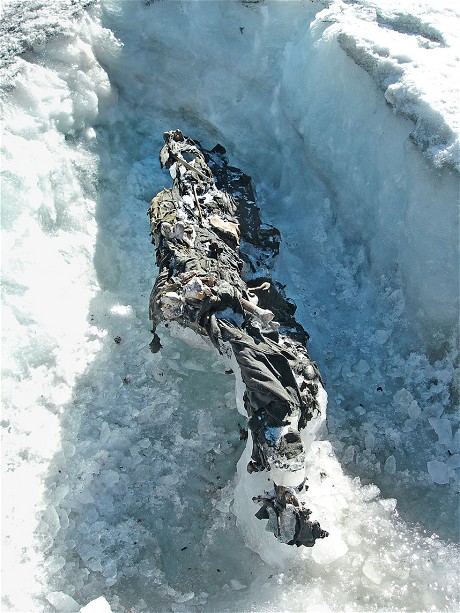 Almost 100 years later WW1 dead are emerging from Italian glaciers.