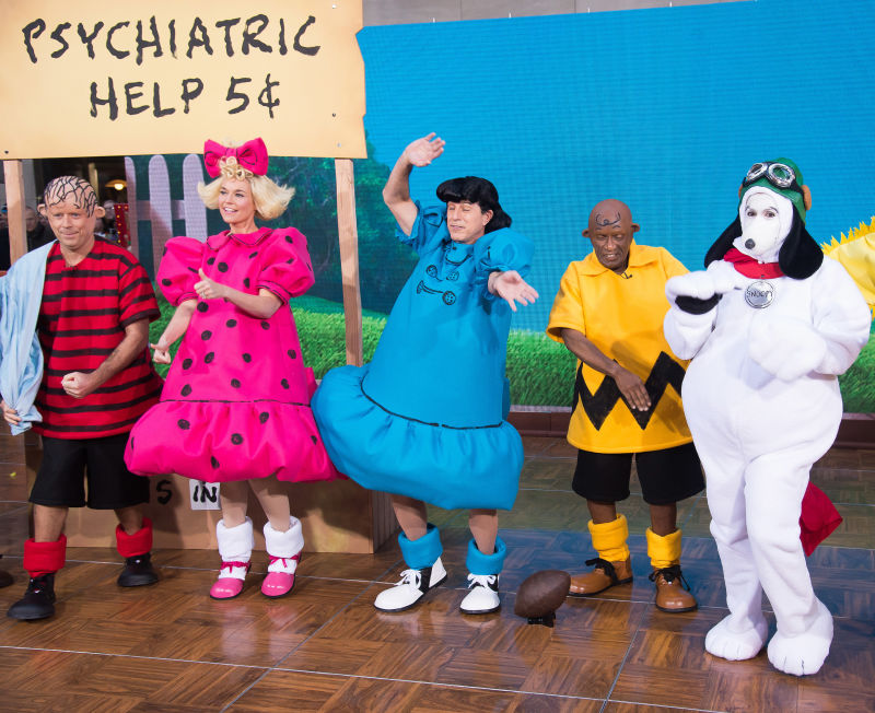 today show cast as peanuts characters - Psychiatric Help 5 .