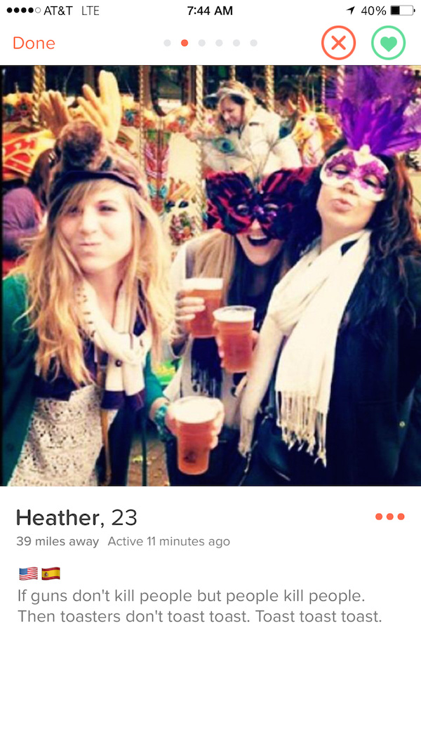 30 Tinder Users Who are Really Stepping up Their Profile Game