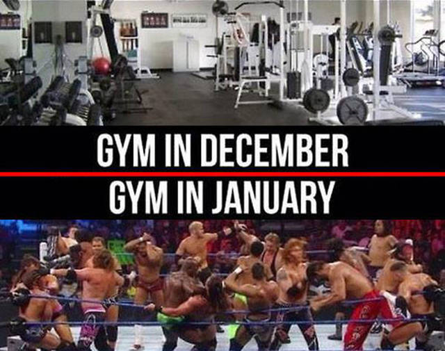 gym in december vs january - Gym In December Gym In January