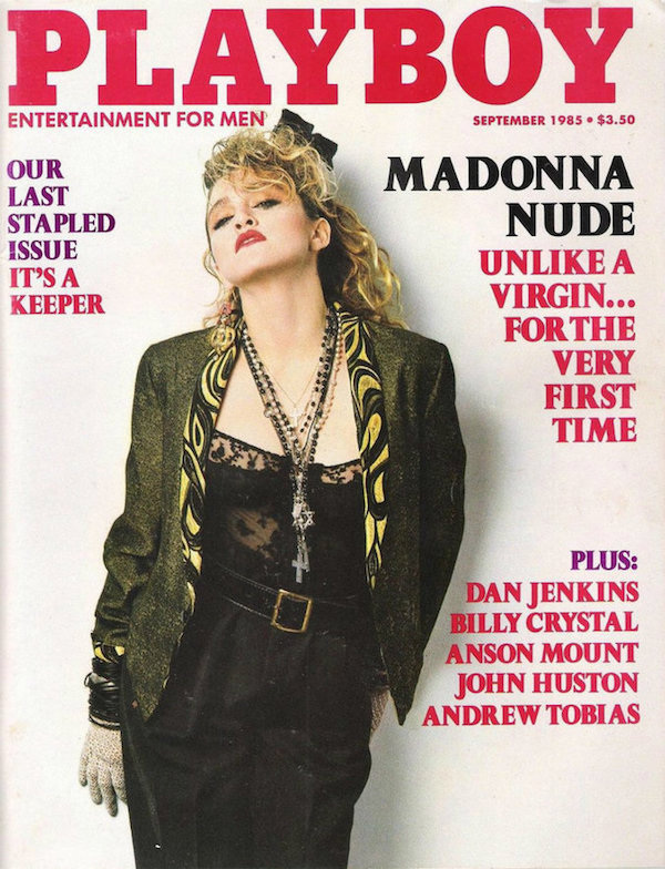 playboy madonna - Playboy Entertainment For Men $3.50 Our Last Stapled Issue It'S A Keeper Madonna Nude Un A Virgin... For The Very First Time Plus Dan Jenkins Billy Crystal Anson Mount John Huston Andrew Tobias