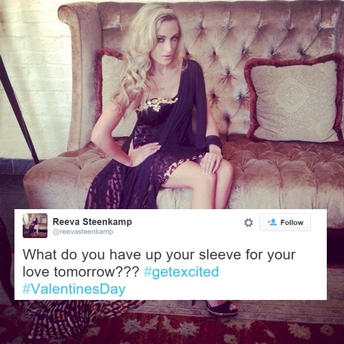 Reeva was a South African model who was tragically shot by her boyfriend on Valentine's Day, making her final tweet even sadder.