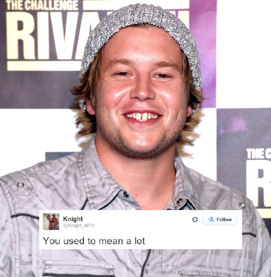 Ryan Knight - The MTV star left behind this cryptic tweet before ODing.