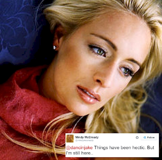Mindy McCready - Her last tweet was posted months before her suicide, but show how desperately she was hanging on to life.
