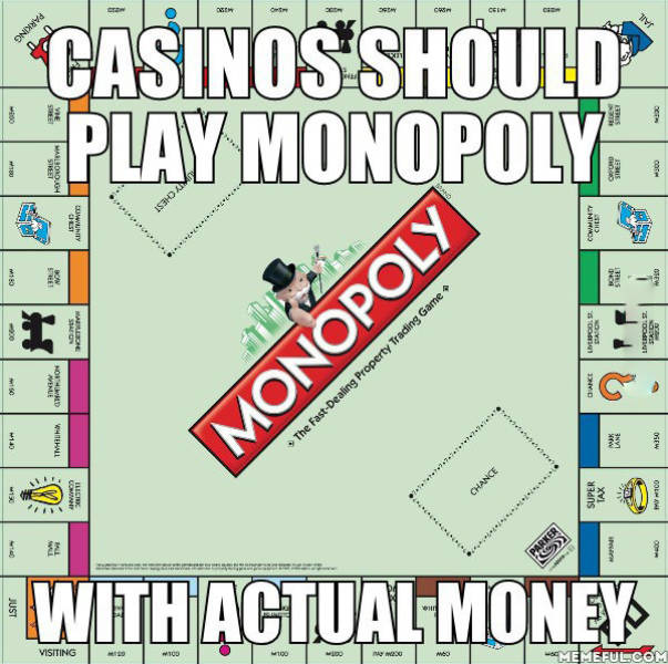 games - On Casinos Should Play Monopoly 005 Wanity Cow Lapools Street Non 4WD Dance Whitehall The FastDealing Property Trading Game Monopolyt Chance Super Tax My 100 Kter With Actual Money Visiting Wwoo Doo Melieful.Com