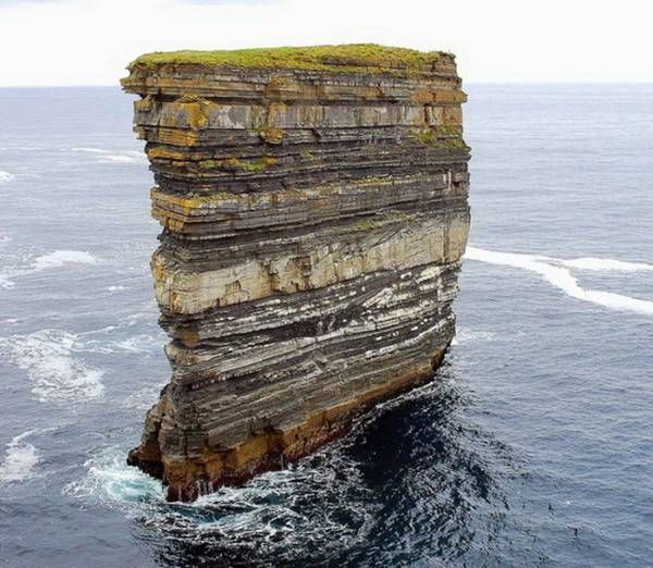 sea-stack off downpatrick head