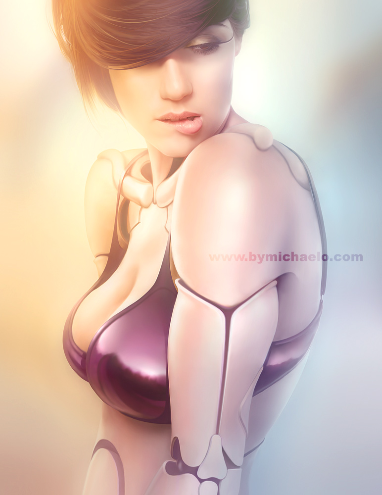 sexy robot girl -