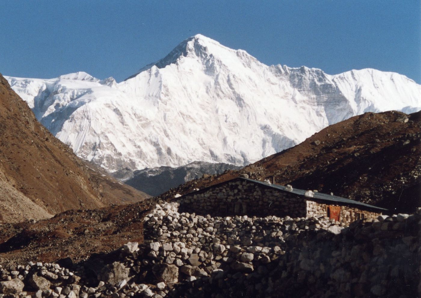 Cho Oyu, the sixth highest peak on Earth at 26,906 ft.