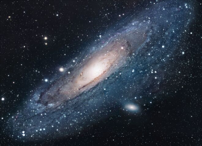 Andromeda Galaxy, the closest spiral galaxy to the Milky Way