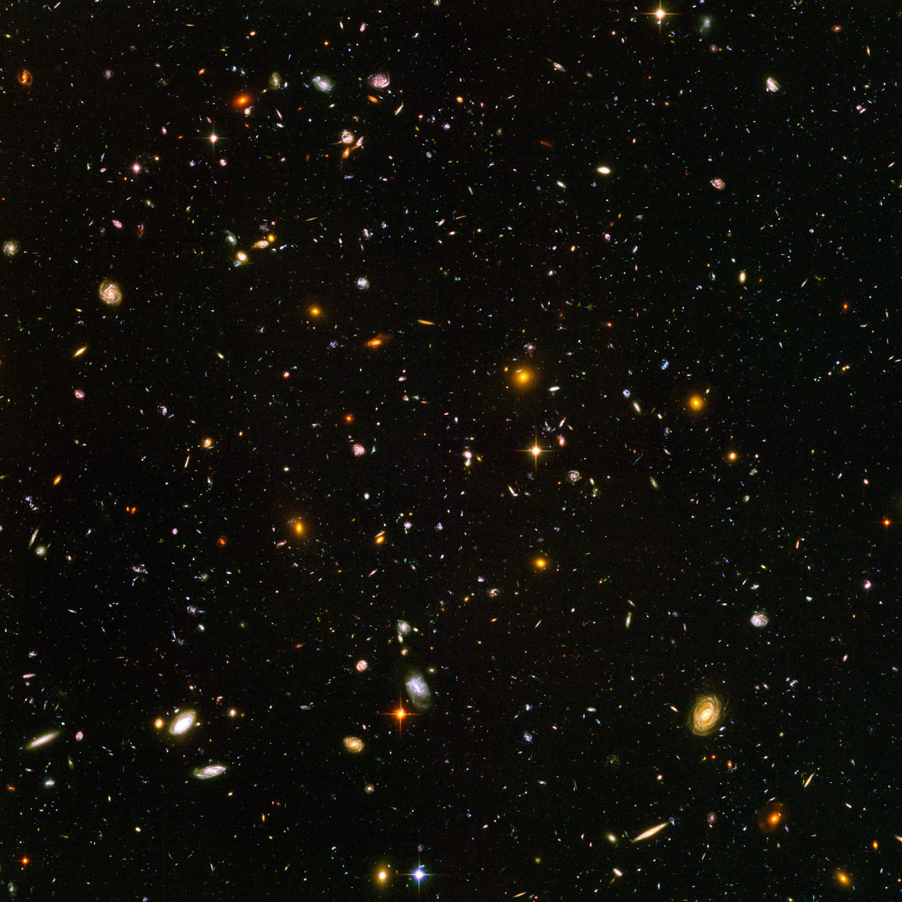 Hubble Ultra Deep Field, second deepest photo of space ever taken