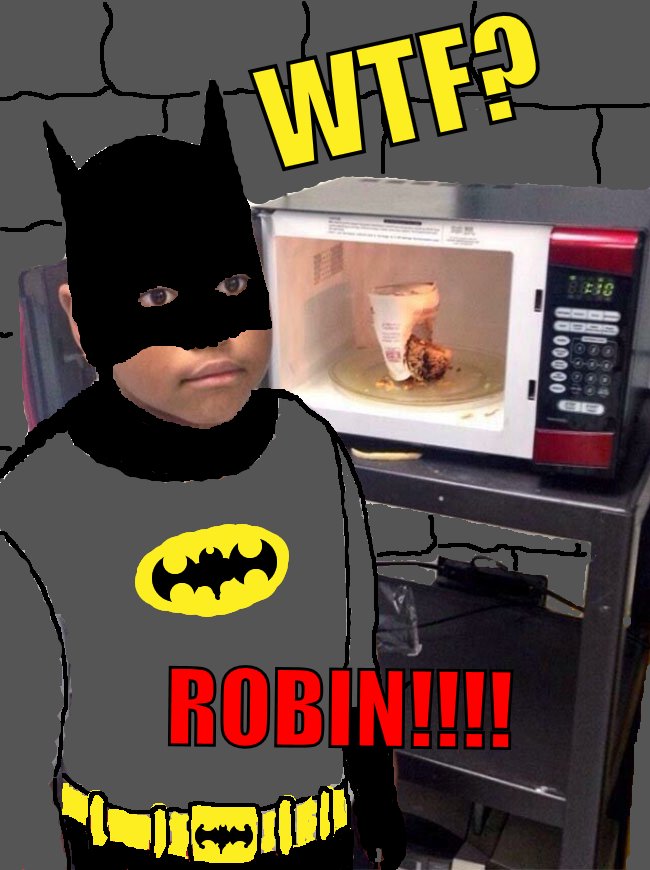 Robin has some explaining to do.