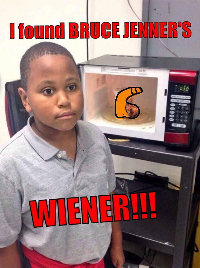 North West finds his grandma's wiener.