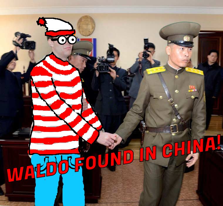 After years of hiding Waldo has been found in China. Waldo reportedly said "How the hell did you find me?" All these years of being on the run has came to an end for Waldo. The police captain said he was just glad it was all finally over.