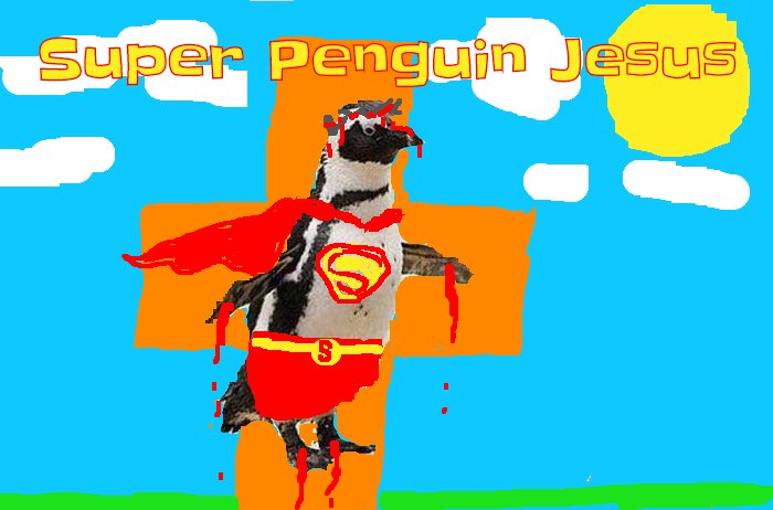 Super Penguin Jesus