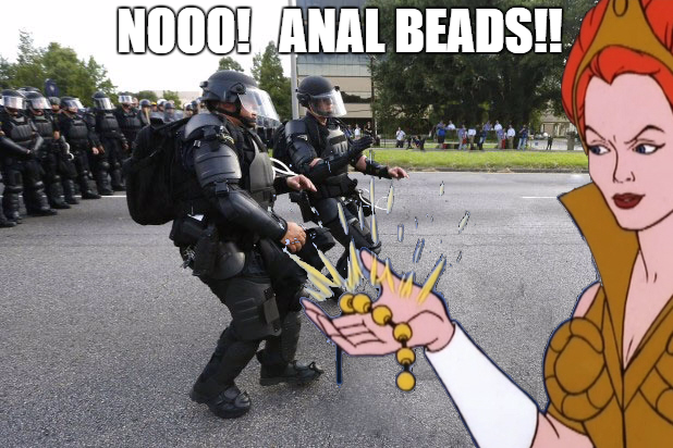 Bow to the power of anal beads!