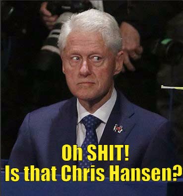 Bill knew he should have not brought condoms, wine coolers, cookies, and weed to the debate!