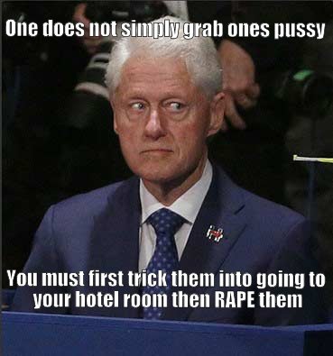 Bill always knew how to treat a lady.