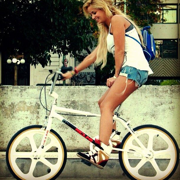 Girls on Bicycles