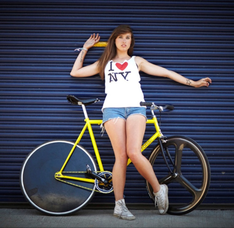 Girls on Bicycles