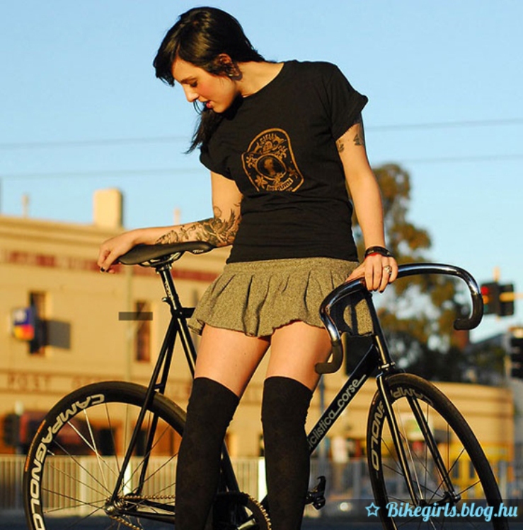 Girls on Bicycles