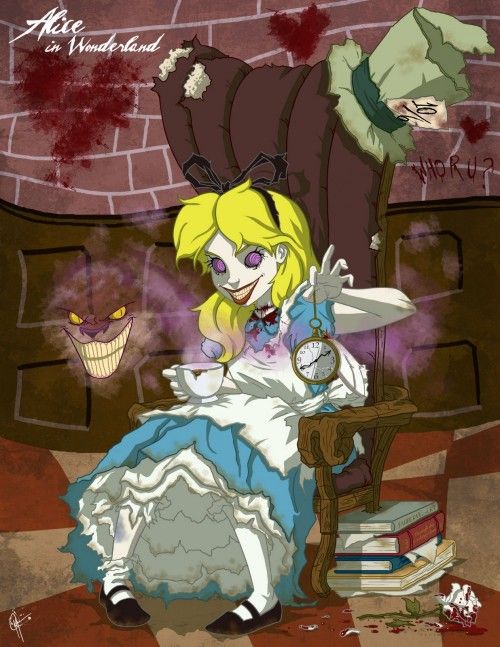 Evil Alice in Wonderland