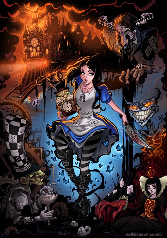 Evil Alice in Wonderland