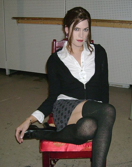Tranny In Pantyhose