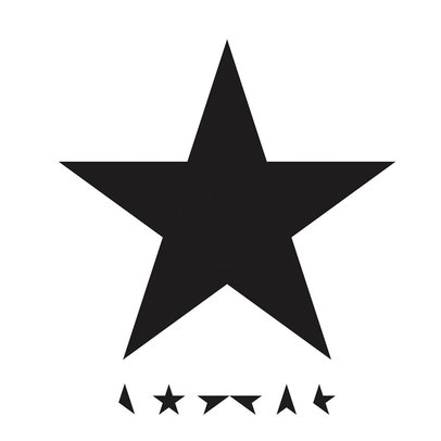 The cover of David Bowie's last album "DARKSTAR"