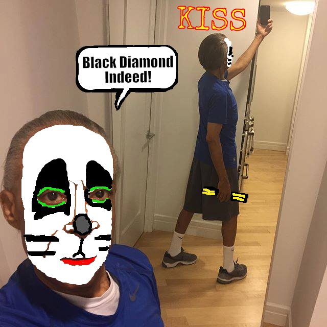 Al Sharpton is the Black Diamond of KISS!?!?