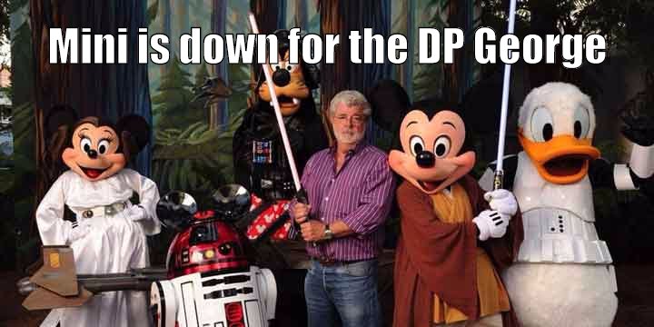 Looks like Mickey and George are going to rattle some sabers