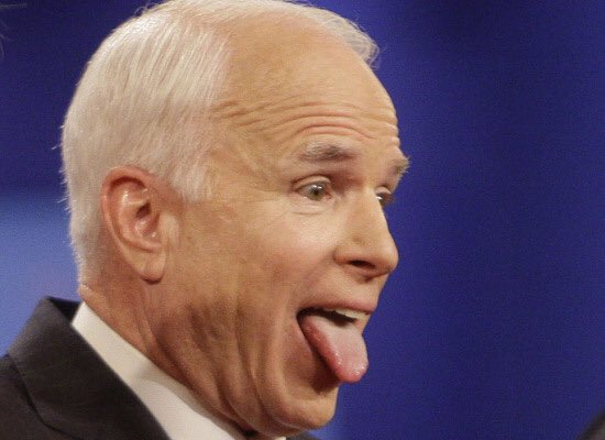 McCain the Senile RINO!