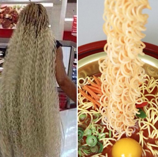 Ramen Noodle HAIR!
